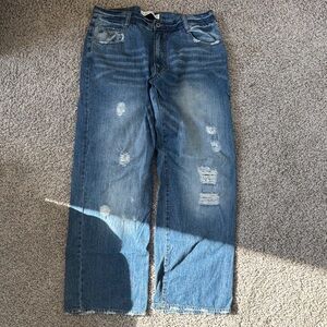 Avirex Distressed Baggy Men Jeans
